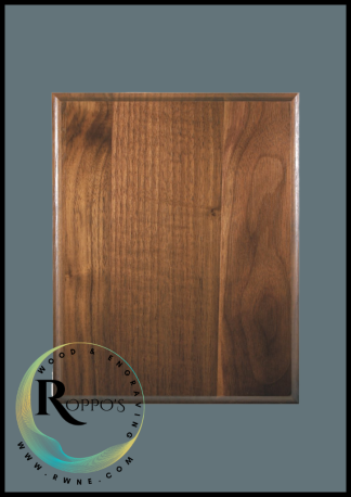 Cove Edge Genuine Walnut Plaque